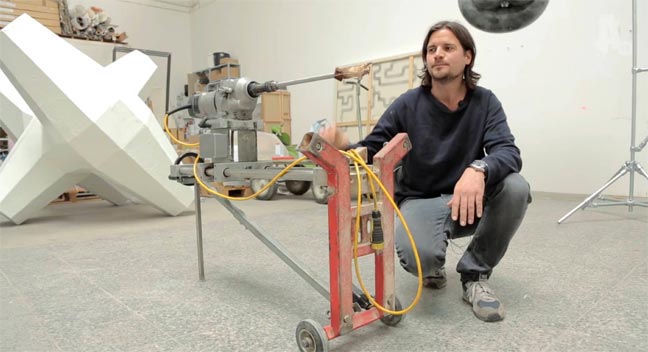 Studio Visit Michael Sailstorfer